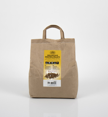 Kompost/tørseparering/spand/folde toiletstrøelse Miscanthus, 3,5 kg