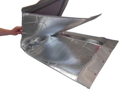 dhermovorhang sliding door Ducato X250/290, boxer, jumper, colour: light grey