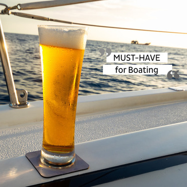 Ølbriller magnet sæt med 2, inkl. 2 magnetiske coasters