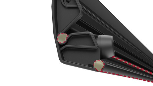 Fiamma Markise F43van - Wandmarkise 2,7 m - Tuch Royal Grey - Gehäuse Deep Black