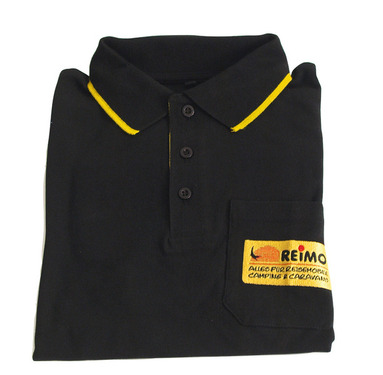 Reimo Polo-Shirt schwarz