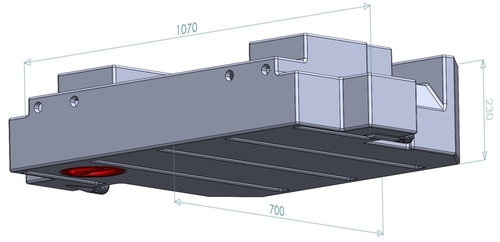 Abwassertank Sprinter / Crafter / TGE ab 2017 - 95 l