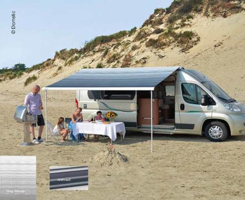 Dometic Dachmarkise Perfect Roof 2000 L:3m Tuchfarbe: Grey Waves