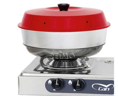 Camping-oven Omnia 3-parts | Camping Cook Set, Camping Pans, Camping ...