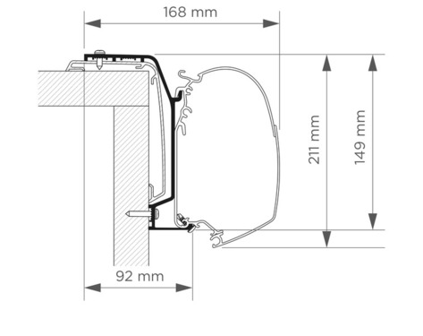 Adapter f. Rapido S8/S80