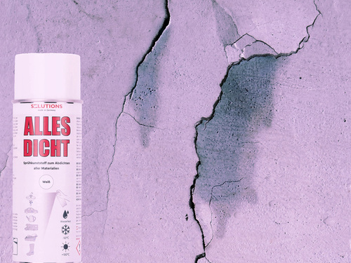 Solutions Alles Dicht spray-muovi - Valkoinen