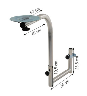 Table pivotante en U Universal de Luxe