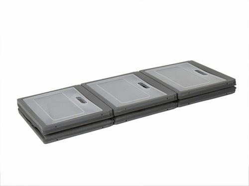 Sammenklappeligt skab Box 3 - Campingskab med 3 rum