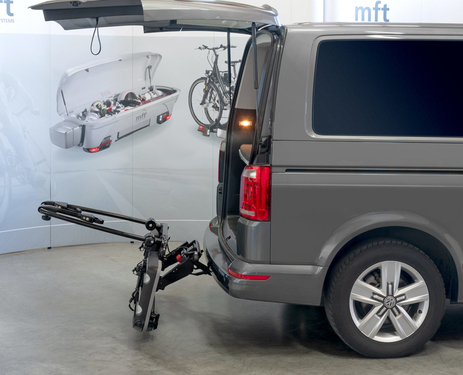 Porte-vélos BackPower pour attelage de remorque avec espace pour 2 vélos