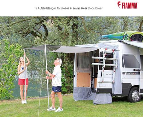 Couvercle de porte arrière pour toit ouvrant, 2 pièces