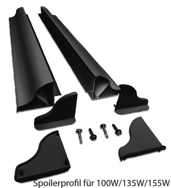 Set completo di pannelli solari Fullblack - da 100 a 190 W