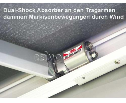 Nástěnná markýza Fiamma F45s pro obytné vozy a dodávky -