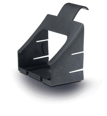 Radbremskeil schwarz 2Stü