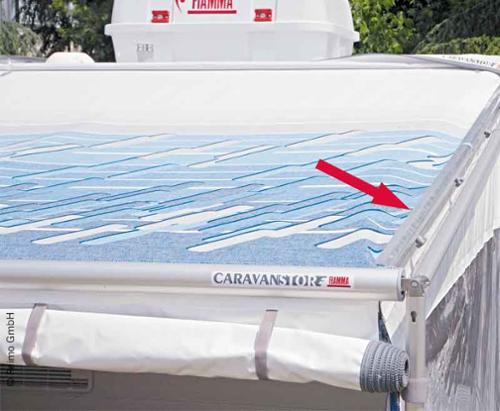 PRIVACY ROOM CS Light für Caravanstore 500XL grau Fast Clip