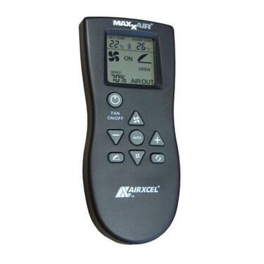 Cappa a tetto con parapioggia MaxxFan Deluxe Bianco