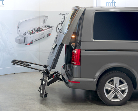 Porte-vélos BackPower pour attelage de remorque avec espace pour 2 vélos