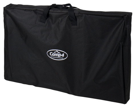 Strand buggy met brede afneembare banden en fietstas