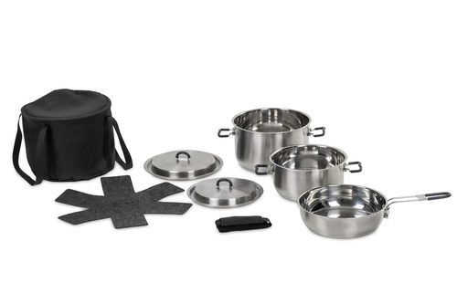Edelstahl Topfset 5-tlg.