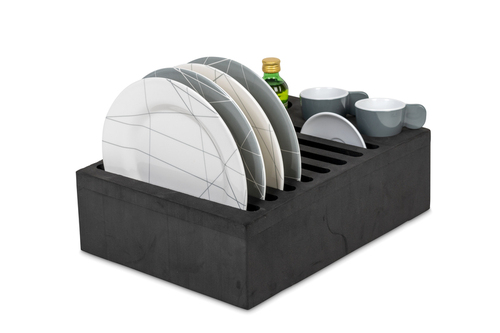 Teller-/Gläser-/Flaschenhalter