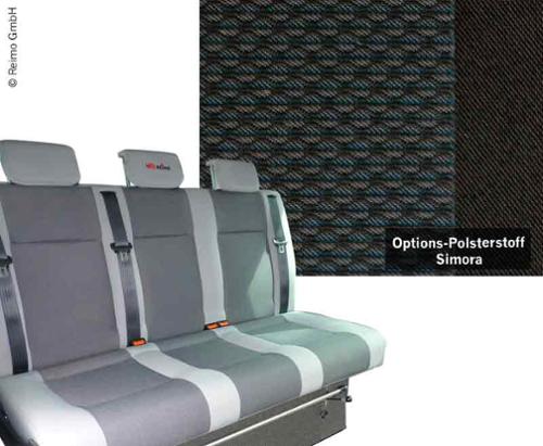 Sleeping Bench Vw T6 Weekender Plus V3000 Size 14 3 Seater