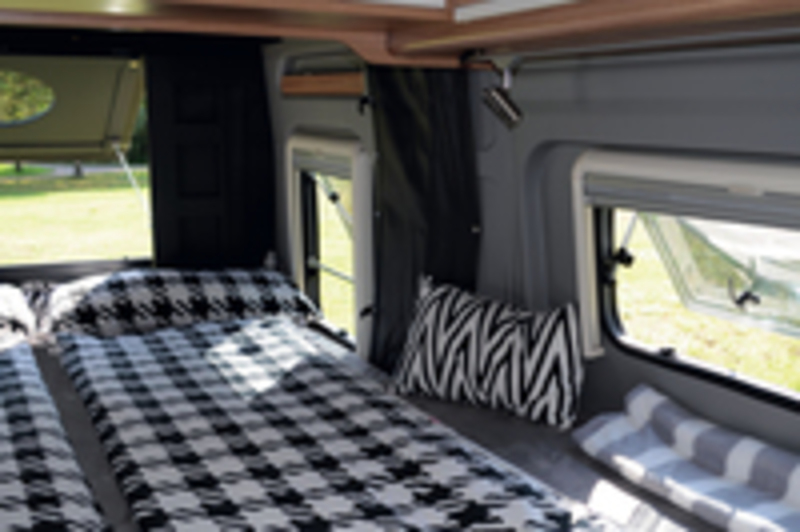 Concept de chambre XXL Sleep - extension pour fourgons tôlés L1-L3, H2