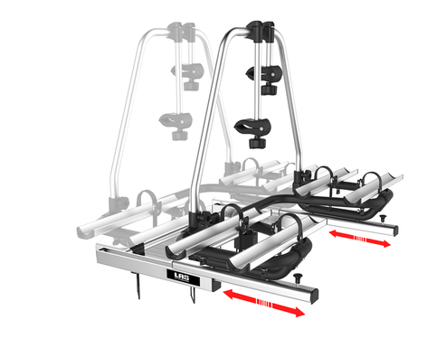 LAS drawbar carrier BC260 | Motorhome Bike Rack & Motorhome Bike ...
