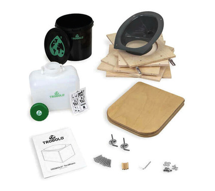 Separating toilet TROBOLO TeraBloem