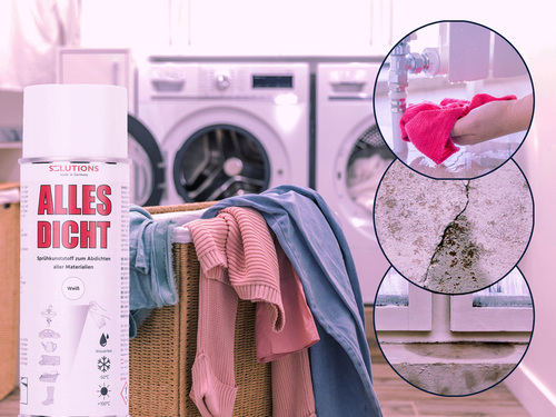 Solutions Alles Dicht spray-muovi - Valkoinen