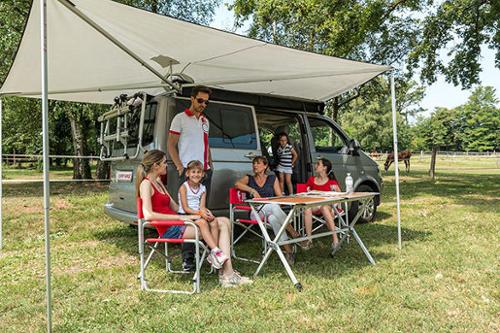 Fiamma Awn. Compass 260, awning bag in silver