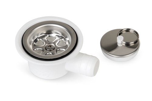 Ablauf gewinkelt f.39mm Ö