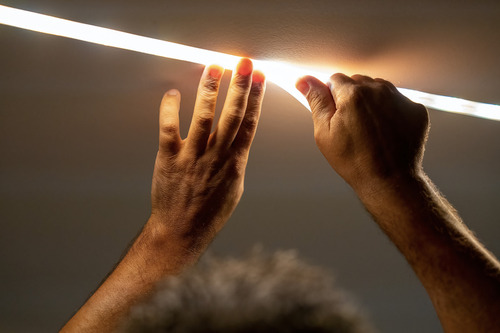 Kapak opal f.Alüminyum LED profili 1,5m 82999 + 829992 için uygun