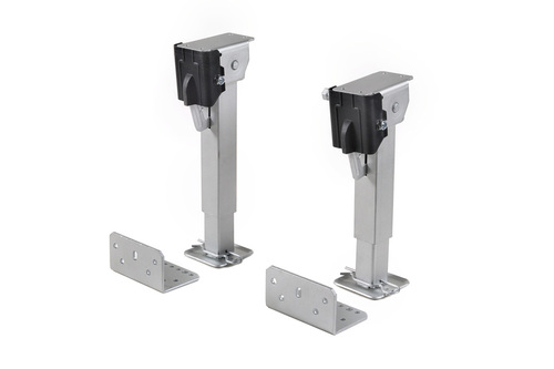 Universal-Kurbelstütze 2 Stück Länge von 330 bis 530 mm verstellbar