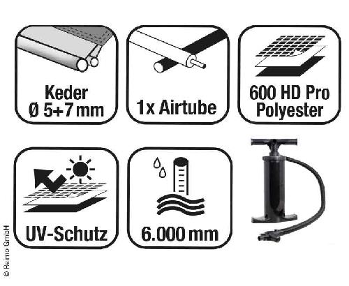 Motorhome awning Eclipse Pro 380 L