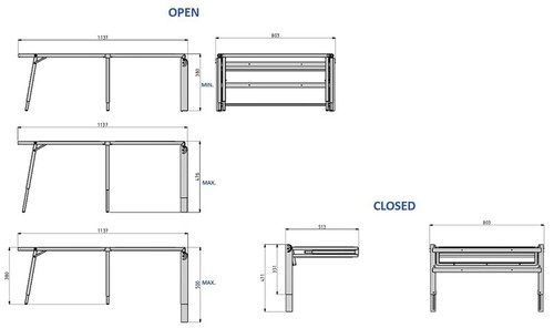 Seng til udfoldning af Easy Bed