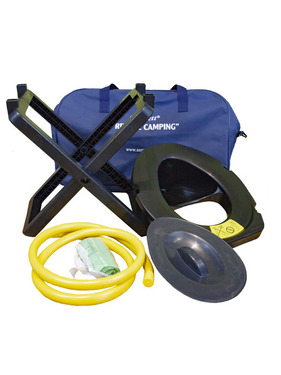 Transporditav eraldus-tualett Rescue Camping 25