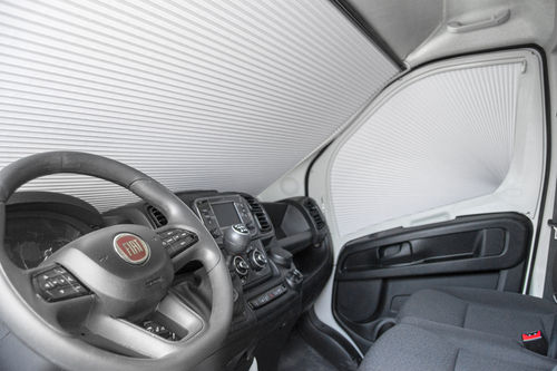 darkSTAR verduisteringssysteem voorruit voor Fiat Ducato X250 / X290 en identieke modellen