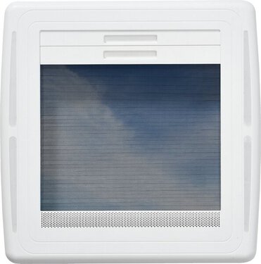 MaxxAir SKYMAXX taghætte 40x40cm med LED-belysning