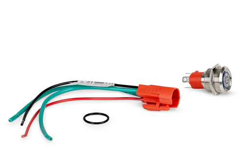 LED-Schalter silber 15A