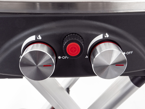 Käru 2-põletiga gaasigrill ohutuspiloodiga - 50 mbar