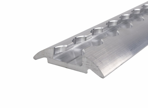 Binario di fissaggio semicircolare da avvitare