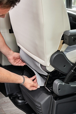 Actief rugkussen voor Fiat Ducato kuipstoel