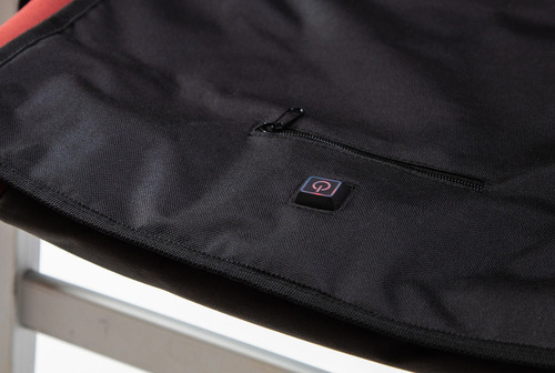 Lämmitetty tuoliteline, universaali, 120x42cm, sisältää akun + laturin