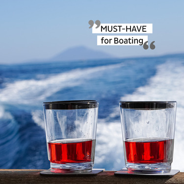 Låg med drikkestråleudtag, sæt af 2