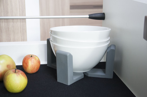 Purvario 2er pothouder voor potten, borden en schalen