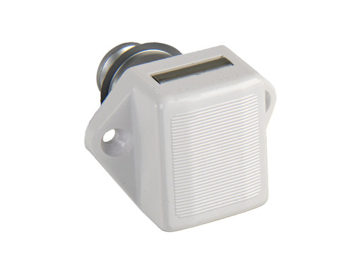 Cerradura a presión Mini - cromo mate