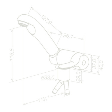 EHM Keramikhahn chr.,m.Sc