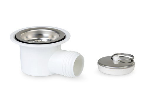 Ablauf gewinkelt f.39mm Ö