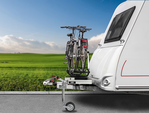 LAS-adapter til cykelholder BC260 med trækstang, sort