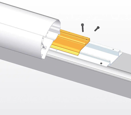 Système de fixation de marques 1, 6002/6502, 2 rails