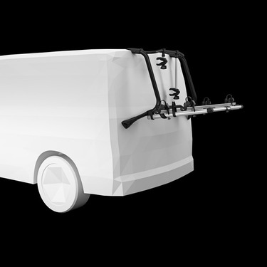 Thule WanderWay Fahrradträger für VW T6 Heckklappe, schwarz